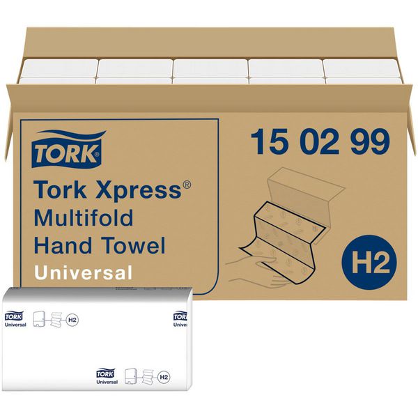 Tork Xpress weiß 21x24cm 2lg H2