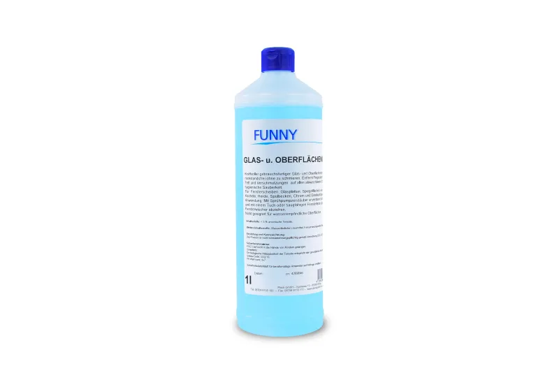 Glas- und Oberflächenreiniger, 1l Flasche