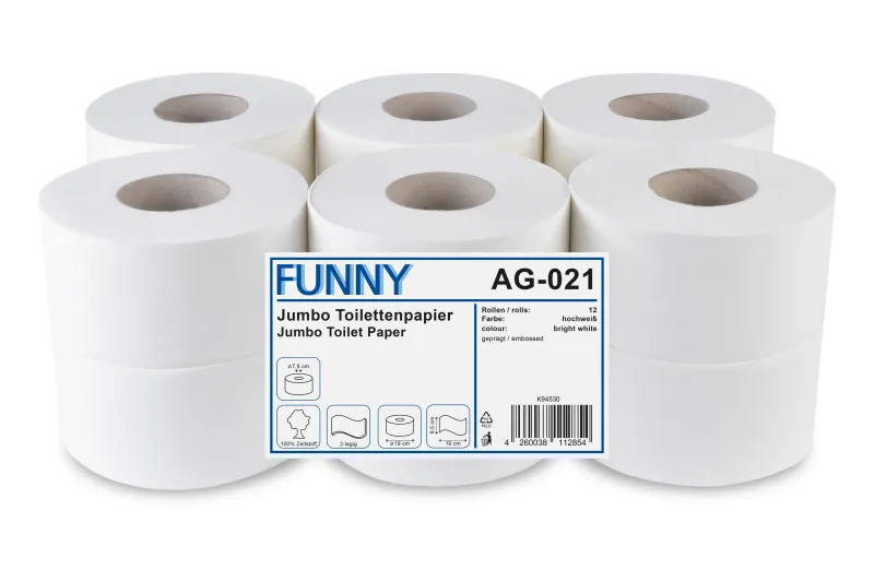 Funny Jumbo-Toilettenpapier 2-lagig, Funny